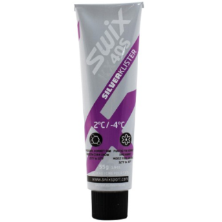 KХ40S Мазь жидкая SWIX Violet Silver со скребком( +2-4) р.55 гр.
