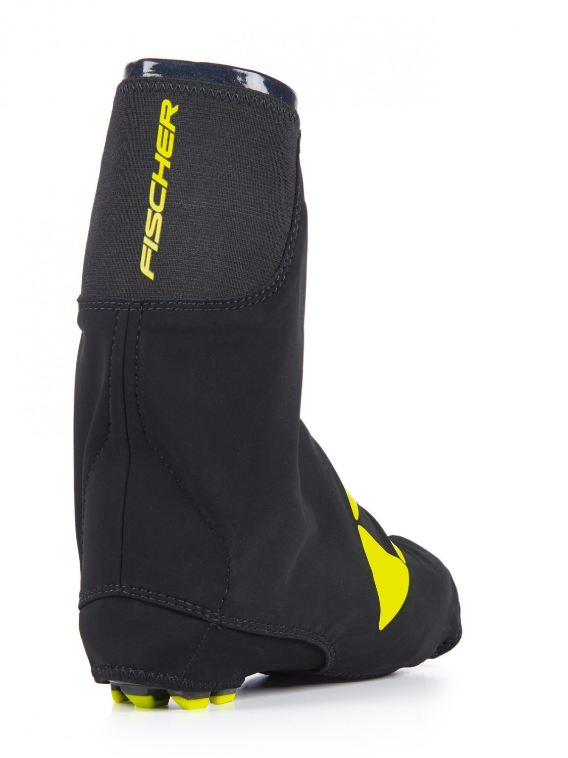 S42519 Чехлы на ботинки унисекс FISCHER Boot Cover Race, цв. черный-зеленый