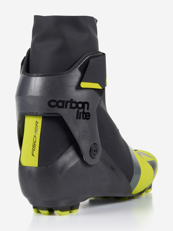 S10023V Лыжные ботинки унисекс FISCHER Skate, система NNN Carbonlite, цв.черный