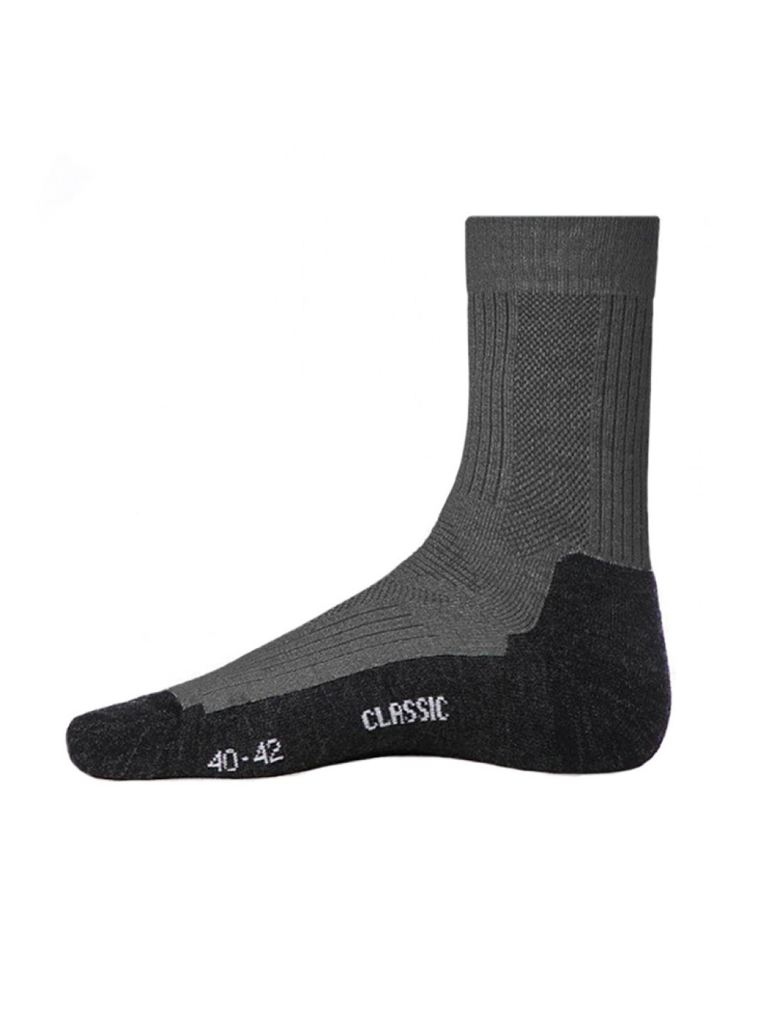 2001863-0018 Носки термо унисекс NONAME Classic Sock, высокая посадка, цв. темно-серый