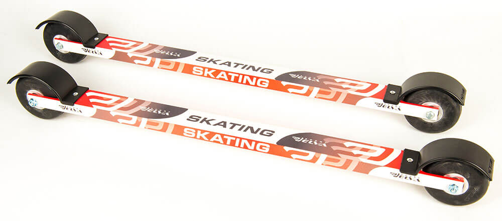SK70R Лыжероллеры ELVA Skate 70R, L 620 mm, колеса 70*30 Alu каучук