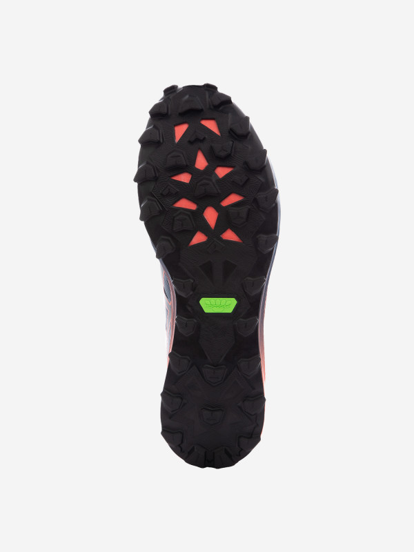 1012A481-400 Кроссовки жен. ASICS GEL-FudjiTrabuco PRO, цв. сине-оранжевый