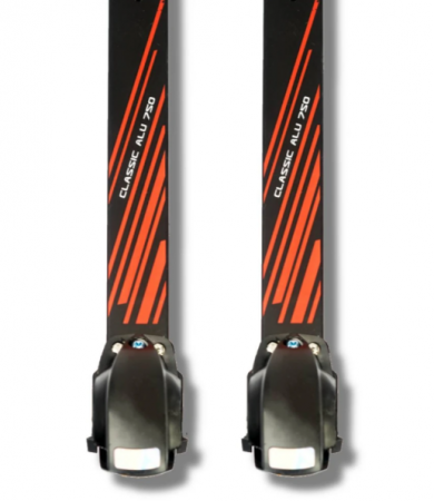 22377 Лыжероллеры SKI TIME Classic Ski roller Alu L 750mm, 70*50 резина медленные колеса №3