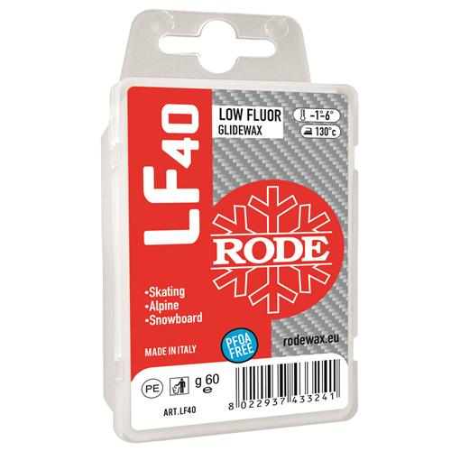 LF40 Парафин RODE LF40 -1...-6 PFOA FREE Red р.60 гр