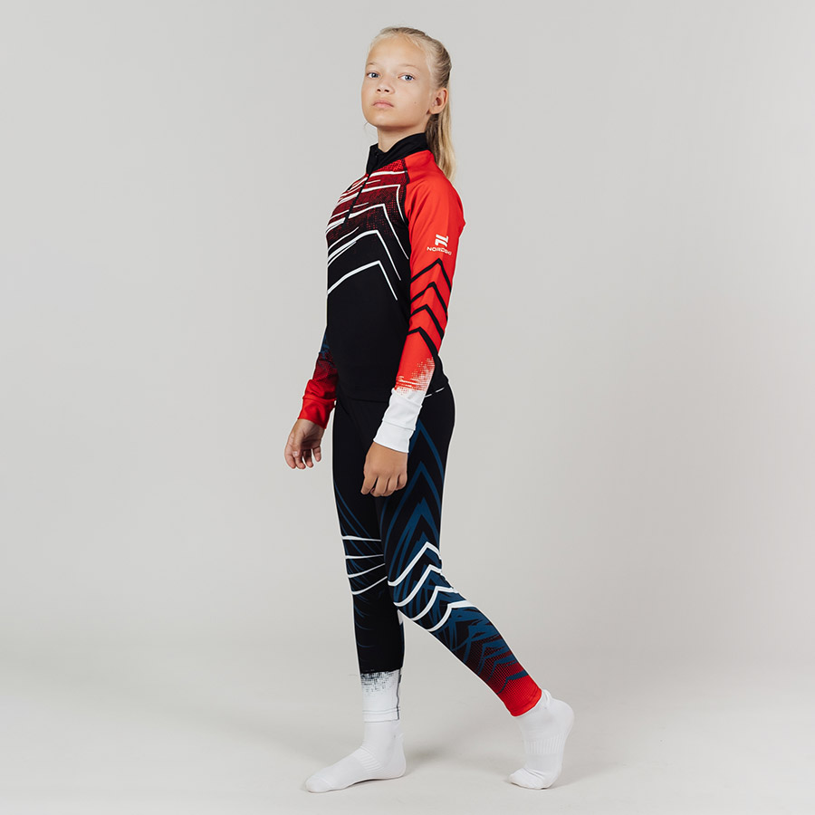 NSJ493190 Комбинезон NordSki Jr PRO black/red 