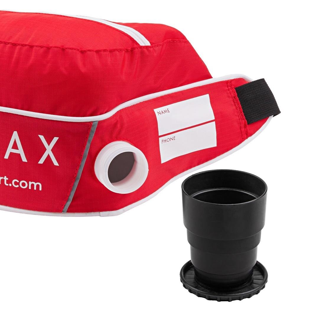 R302-90000 Подсумок на пояс с термобаком MOAX Race Cup, ёмкость 1 L, цв. красный