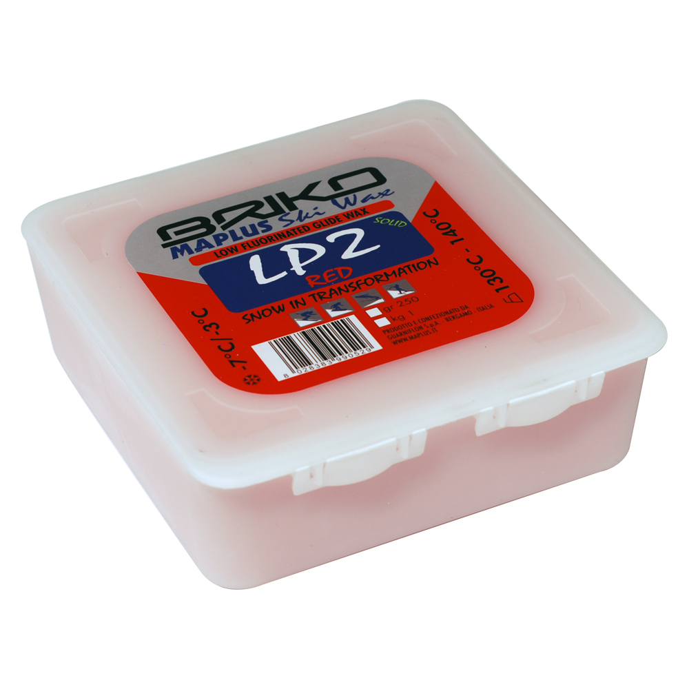 0963 Парафин MAPLUS LP2 низкофторовый (-7…-3С) 250 гр., цв. красный