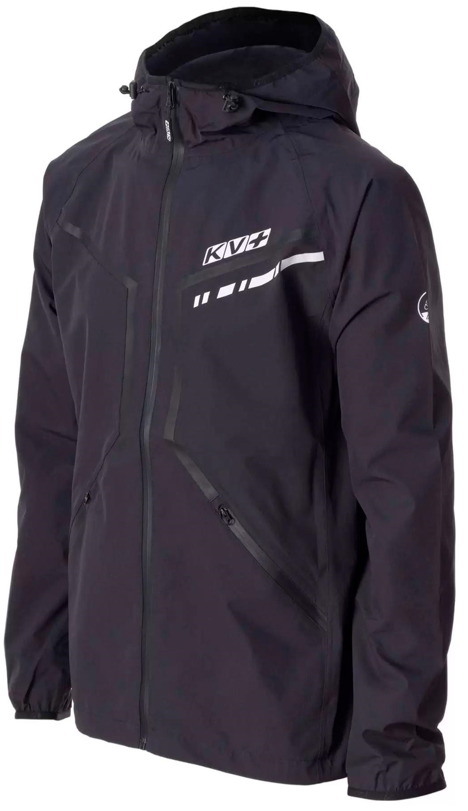 21S25.1 Ветровка унисекс KV+ Ireland Jacket Waterproof, цв. черный