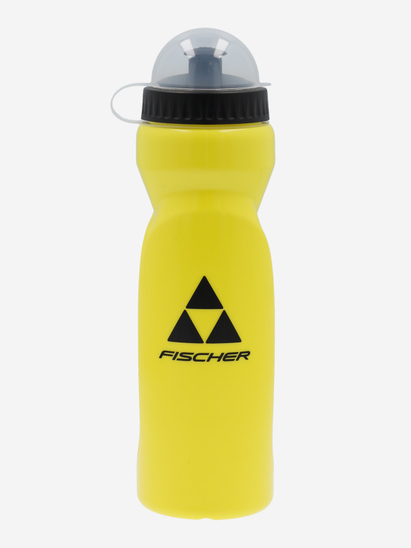 Z10123 Подсумок FISCHER с пластиковой фляжкой (р. 0,75 L, цв. желтый), цв. черный