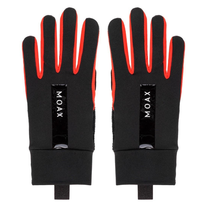 M0247-10000 Перчатки унисекс MOAX Focus, цв. черный-красный