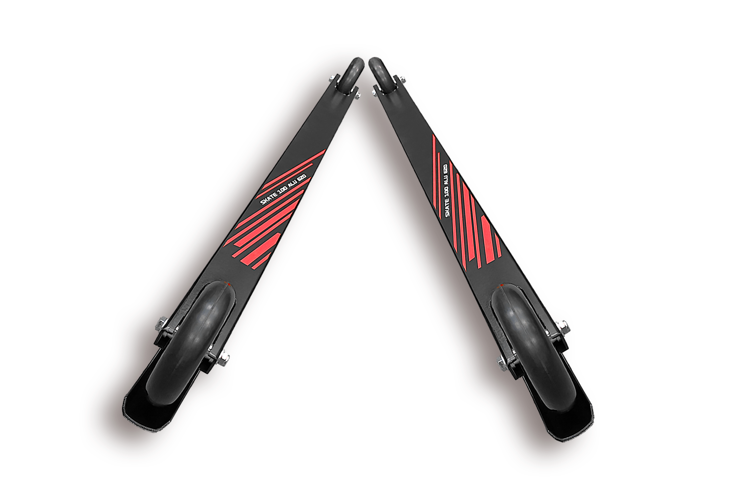 27475 Лыжероллеры SKI TIME Skate Ski roller L 620mm, 100*24 каучук средние колеса №2,75