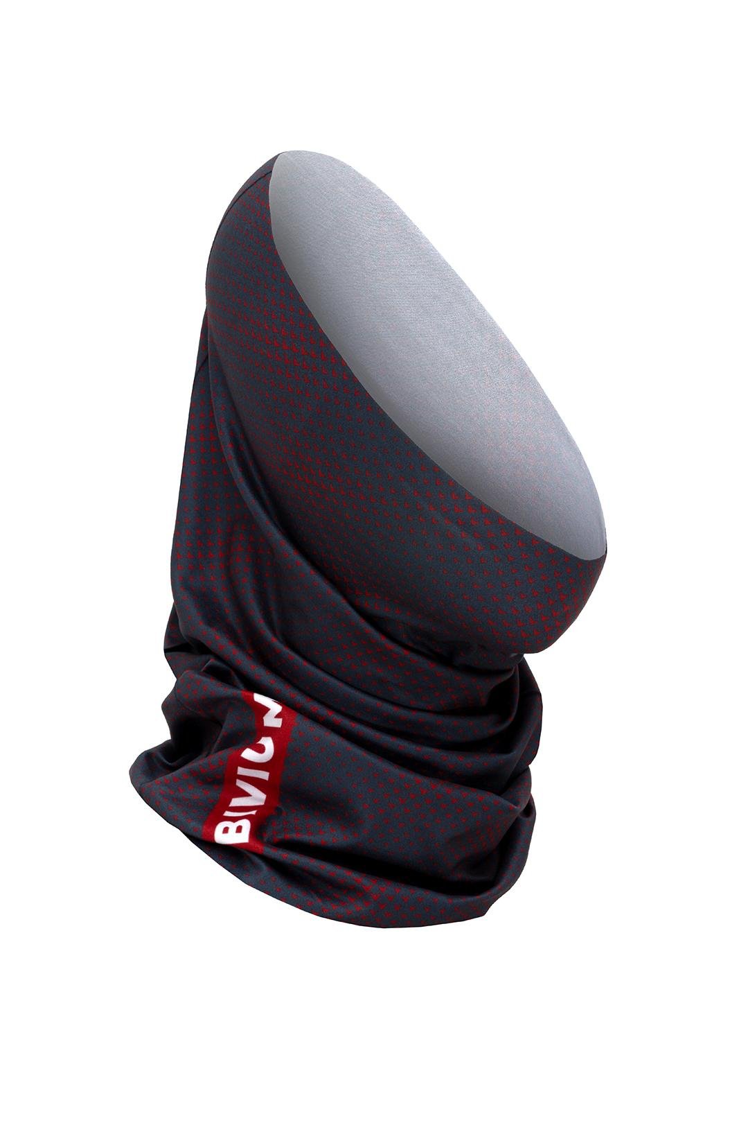 SAC104UN226-01271 Бафф унисекс  BIVIUM "Энергия 2.0", цв. графитовый-красный