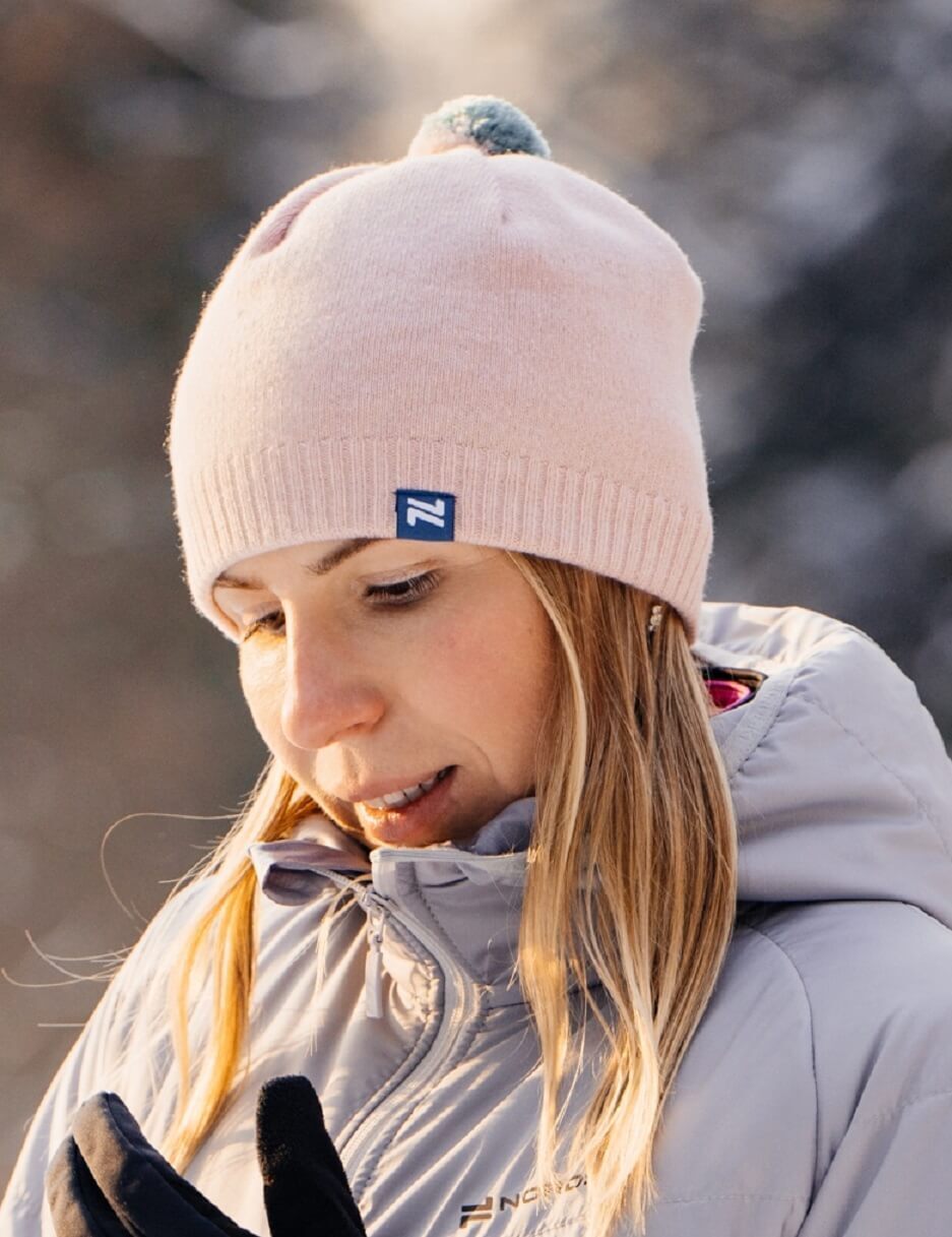 NSV478994 Шапка жен. NORDSKI Retro Soft, цв. св.розовый