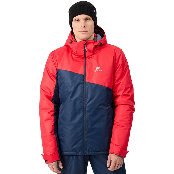 NSM346905 Куртка утепленная NORDSKI Active Red/Dark Navy