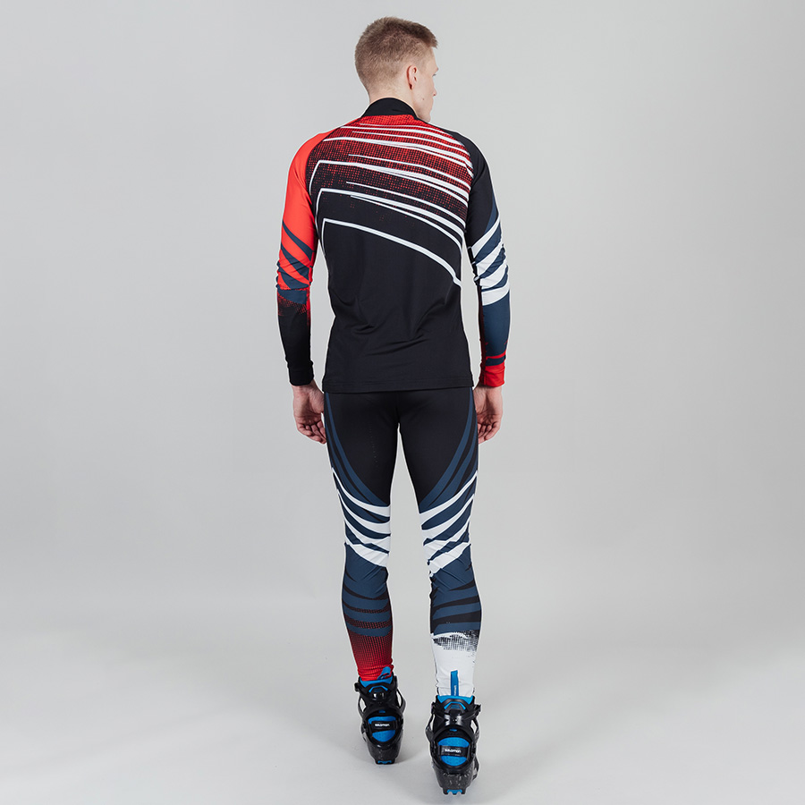 NSV490190 Комбинезон NordSki Pro black/red