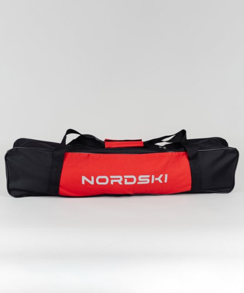 NSU300190 Чехол для лыжероллеров NordSki one size для 1-2 пар, р. 82х30 см, цв. черный-красный