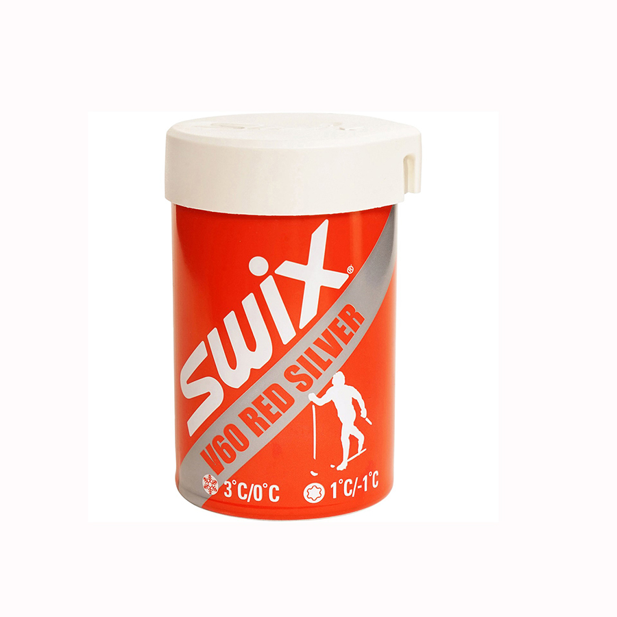 V0060 Мазь держания SWIX V60 RED/SILVER р.45 гр.