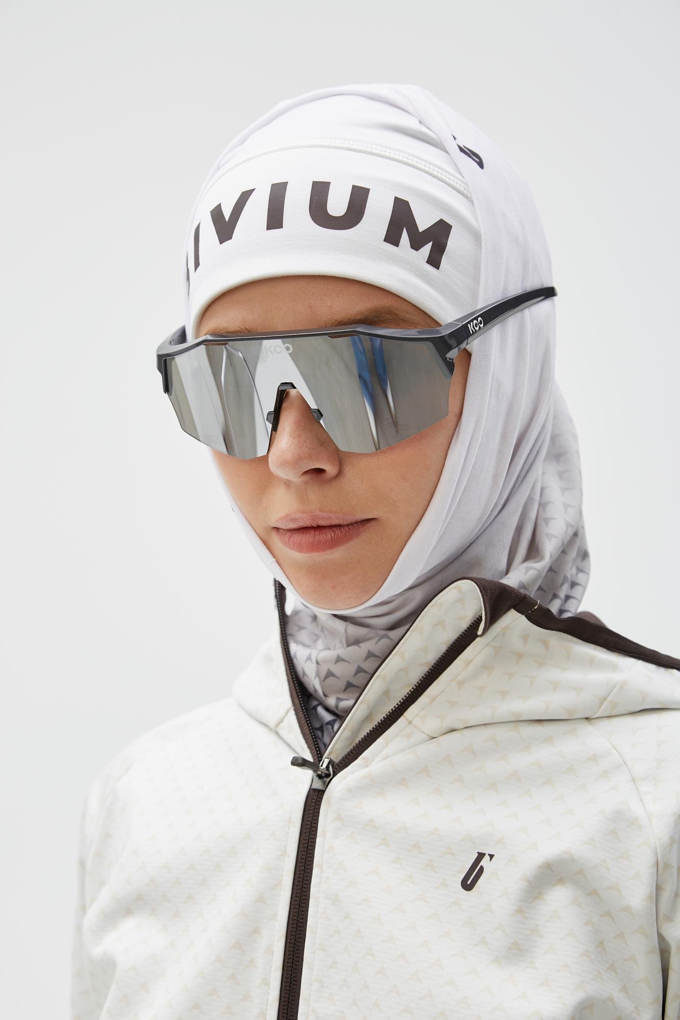 SAC104UN225-01101 Бафф унисекс BIVIUM "Энергия", цв. белый-коричневый