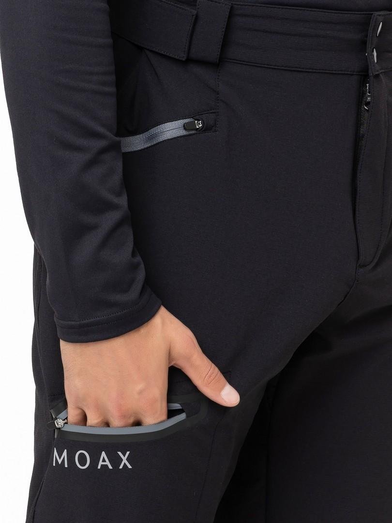 MX2333-10000 Брюки муж. MOAX Motion Hibrid, цв. черный
