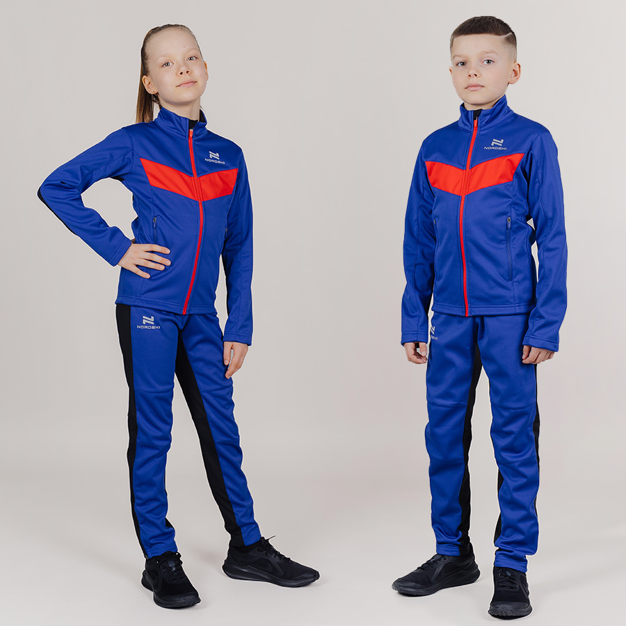 NSJ837797 Костюм разминочный дет. NordSki Base patriot 