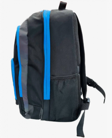24D14.12 Рюкзак KV+ Rucksack с тремя отделениями, р. 35 L, цв. черный-синий