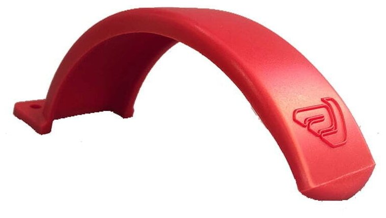Б100 К Брызговик (крыло) лыжероллера ELVA для Skate колес 100mm, цв. красный