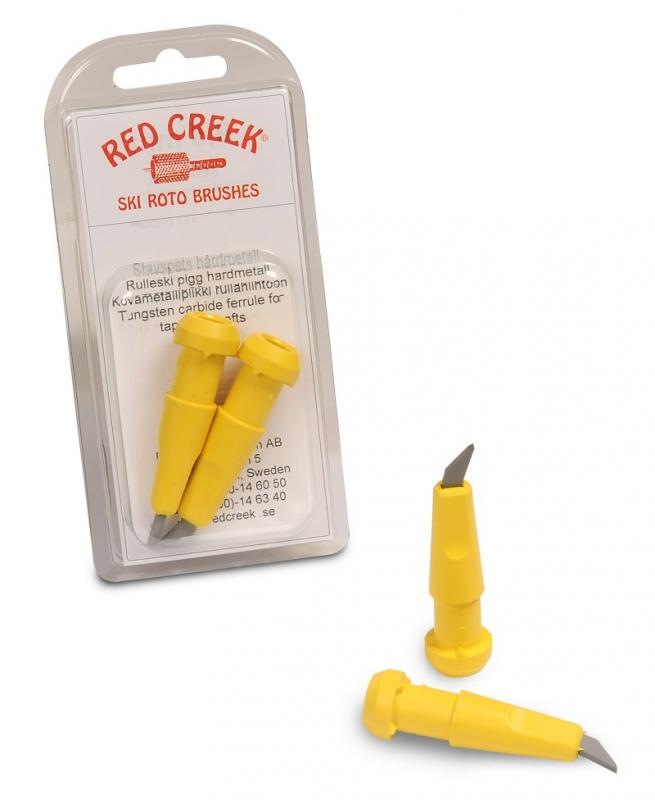 062 Наконечники (опоры) лыжероллерных палок RED CREEK, 10 мм, цв. желтый