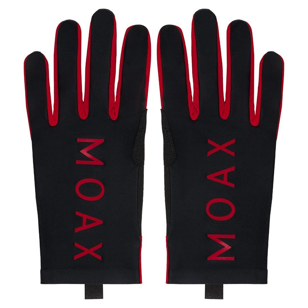 M0344-10000 Перчатки лыжероллерные унисекс MOAX Speed 2.0, цв. черный