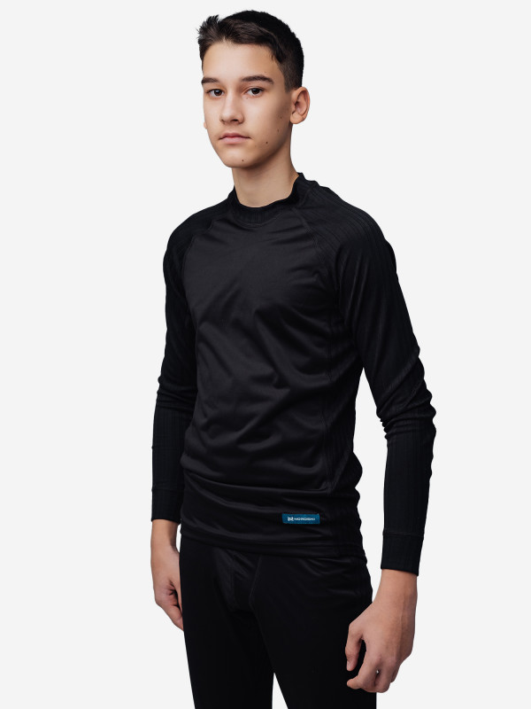 NSJ362100 Комплект термобелья NordSki Jr Active Pro black 