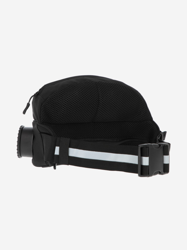 22D32 Подсумок на пояс с термобаком KV+ Tthermo waist bag with LED, ёмкость 1 L, цв. черный-белый
