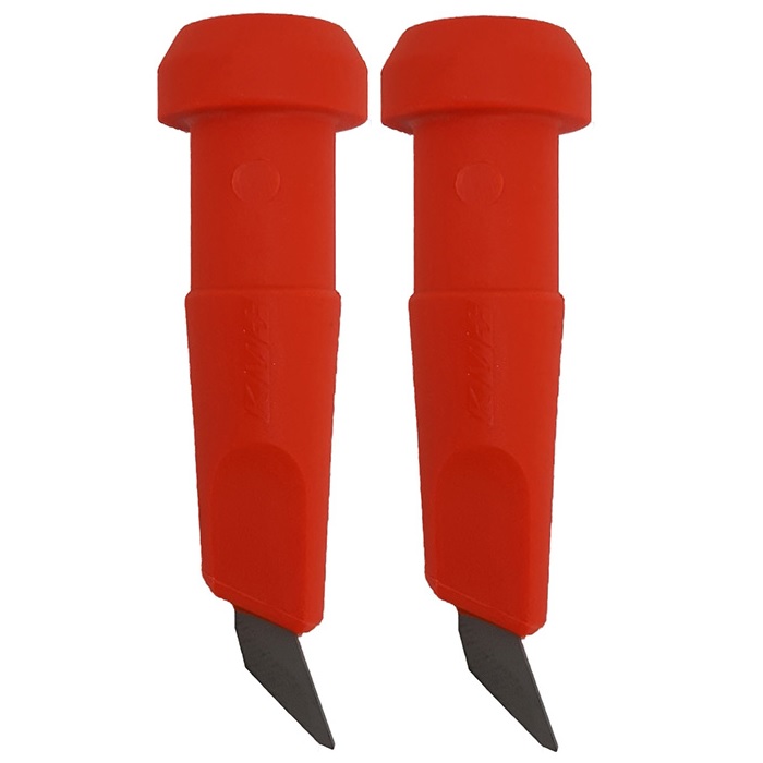 7P303 Наконечники (опоры) лыжероллерных палок KV+ Extra Rollski, р.8.5 мм, цв. красный