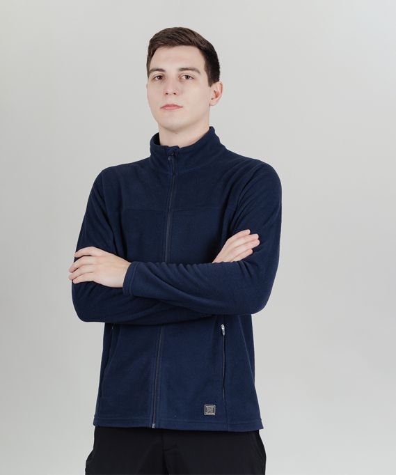 NSM587547 Толстовка NORDSKI Fleece Volcan, цв. темно-синий