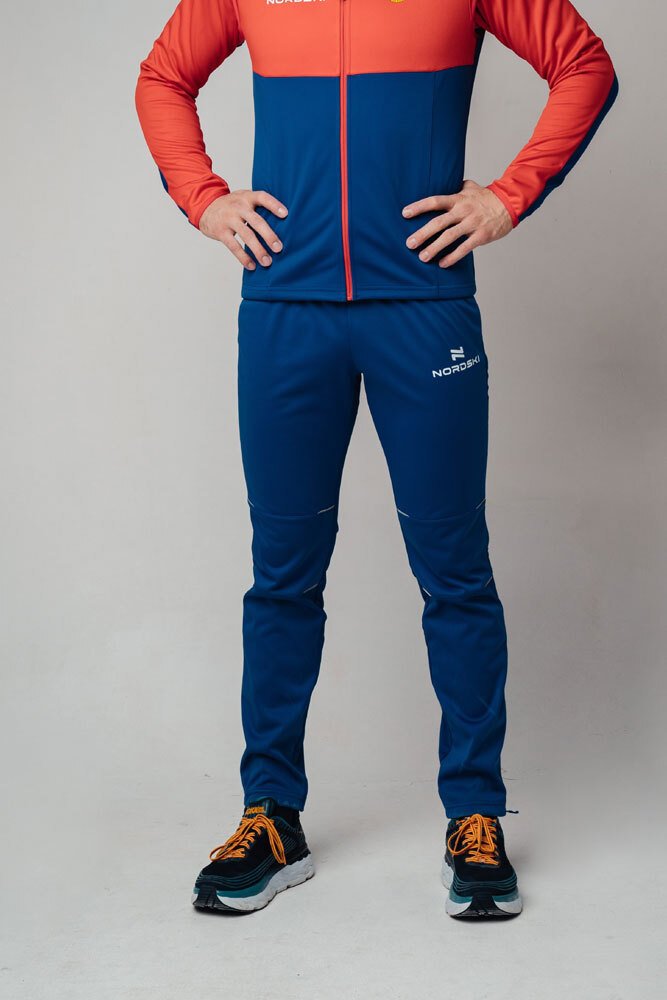 NSM305797 Брюки разминочные NordSki Premium patriot