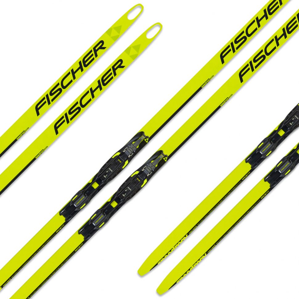 N57022 Лыжи беговые FISCHER Skate Junior SPEEDMAX HOLE IFP 