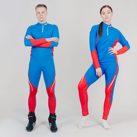 NSV453987 Комбинезон NordSki Base blue/red
