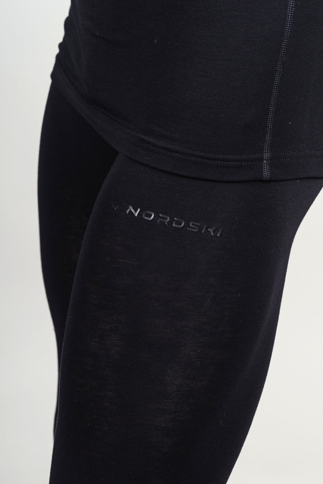NSM377100 Комплект термобелья муж. NORDSKI Wool, цв. черный