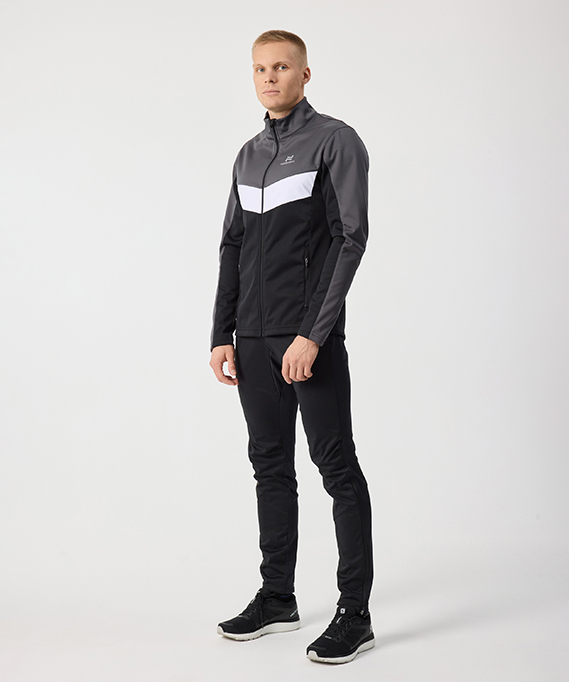 NSM815202 Костюм разминочный NordSki Base Grey/Black