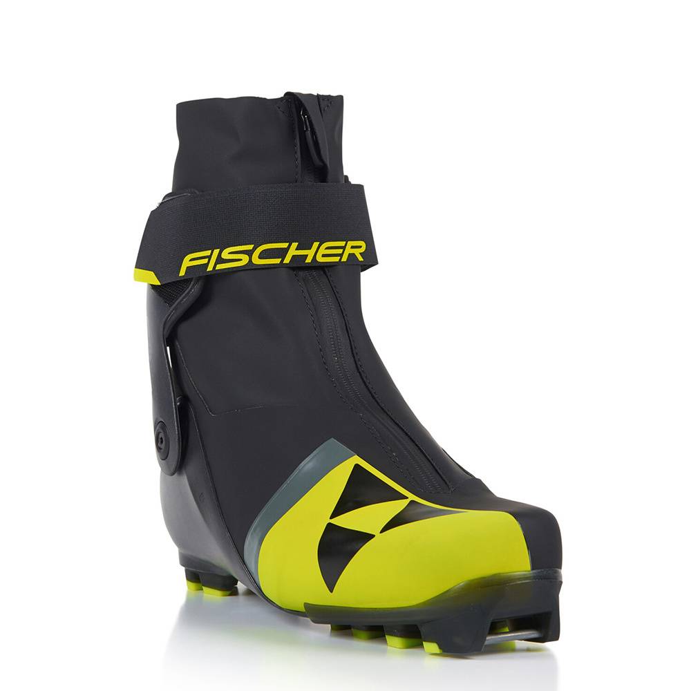 S10023 Лыжные ботинки унисекс FISCHER Skate, система NNN Carbonlite, цв.черный
