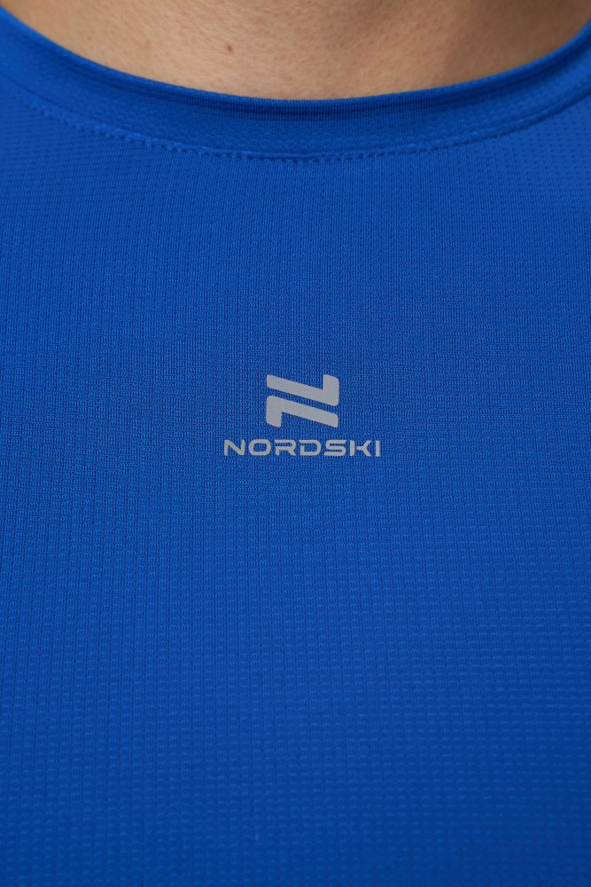 NSM1115125 Лонгслив муж. NORDSKI Run 2.0, цв. синий