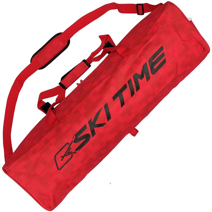 SRB25-4 Чехол для лыжероллеров SKI TIME для 1-4 пар, р. 83х22х22 см см, цв. красный