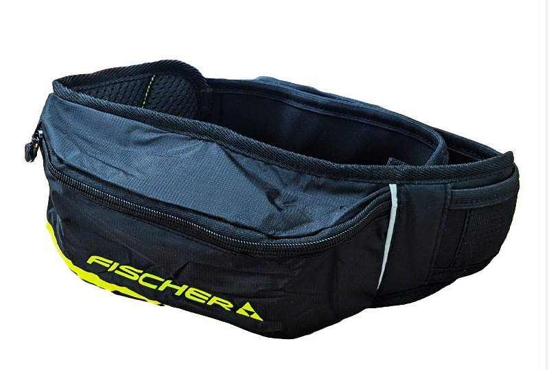 Z10325 Подсумок на пояс FISCHER, р.S-M, цв. черный-жельый