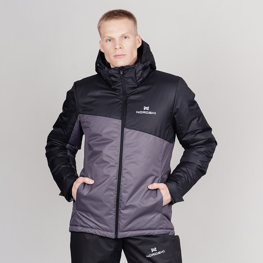 NSM346201 Куртка утепленная NORDSKI ACTIVE black/grey