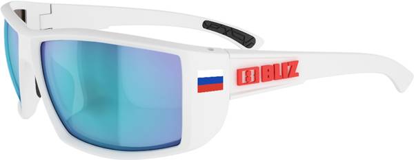 RU-54001 Очки BLIZ Active Drift, р. OS, цв. опр. белый/ лин. голубой