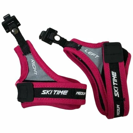 H47011р Темляк для лыжных палок SKI TIME Fast Clip ( тип Triac), цв. розовый