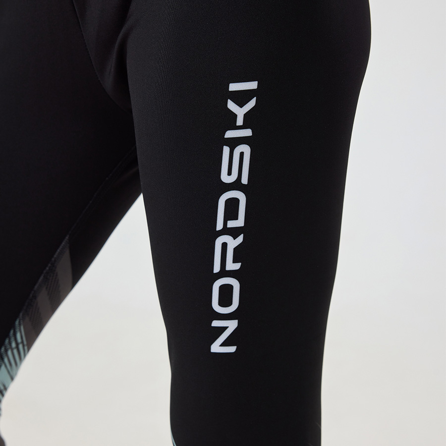 NSJ678906 Гоночный костюм Nordski Jr. Heat Black/Ice Mint