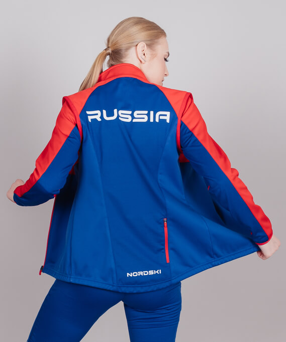 NSW445797 Куртка разминочная жен. NORDSKI Premium patriot 