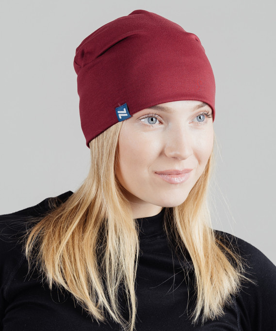 NSV477900 Шапка унисекс NORDSKI Classic, цв. бордовый