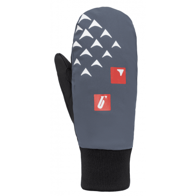 SGV103UN226-01294 Варежки унисекс BIVIUM, цв. графитовый-черный