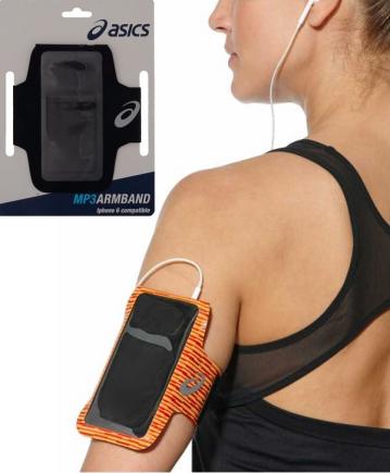 127670 0844-1 Карман для медиаустройств ASICS MP3 ARM TUBE, цв. тёмно-синий 