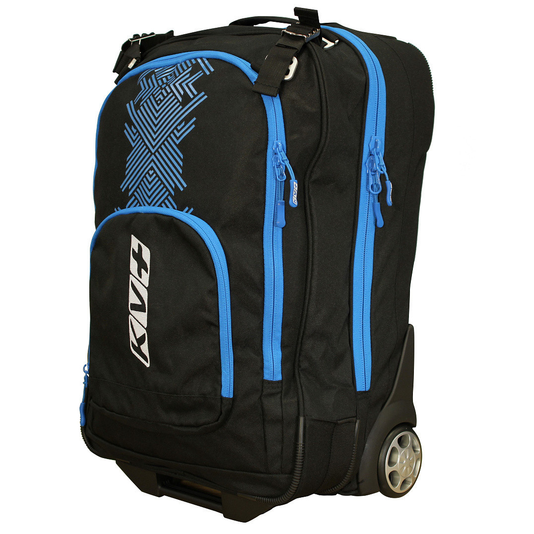 20D13.12 Рюкзак на колесах KV+ Trolley case р. 40 л., цв. черный-синий
